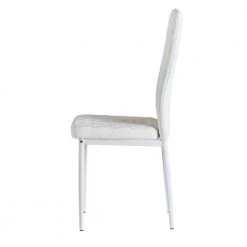 White Faux Leather Highback Tufted Ergonomic Chairs by JASMODER -JASMODER Sales Store white jasmoder ergonomic chairs w29904663 e1 1000