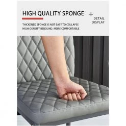 White Faux Leather Highback Tufted Ergonomic Chairs by JASMODER -JASMODER Sales Store white jasmoder ergonomic chairs w29904663 fa 1000