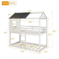 41.7 in. W White Twin Frame Platform Bed by JASMODER 16 41.7 in. W White Twin Frame Platform Bed by JASMODER -JASMODER Sales Store white jasmoder platform beds lp000088aak fa 1000