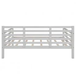 White Wooden Full Size Daybed with Clean Lines by JASMODER 13 White Wooden Full Size Daybed with Clean Lines by JASMODER -JASMODER Sales Store white jasmoder platform beds wf199367aak 4f 1000